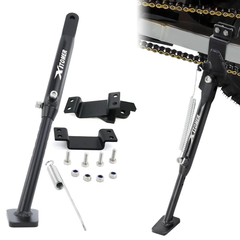 

For Yamaha YZ85 2002-2024 2025 YZ 85 Motorcycle Aluminum Parking Foot Side Support Stand Holder Adjustable Kickstand Sidestand
