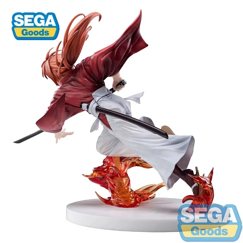 متوفر في المخزون سيجا لوميناستا روروني كينشين هيمورا كينشين الشكل الرسمي جائزة أنيمي تمثال سيف ساموراي قابل للجمع للعرض #5