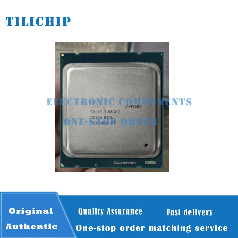 i7-4960X 3.6GHz main frequency 10 core 20 threads CPU processor