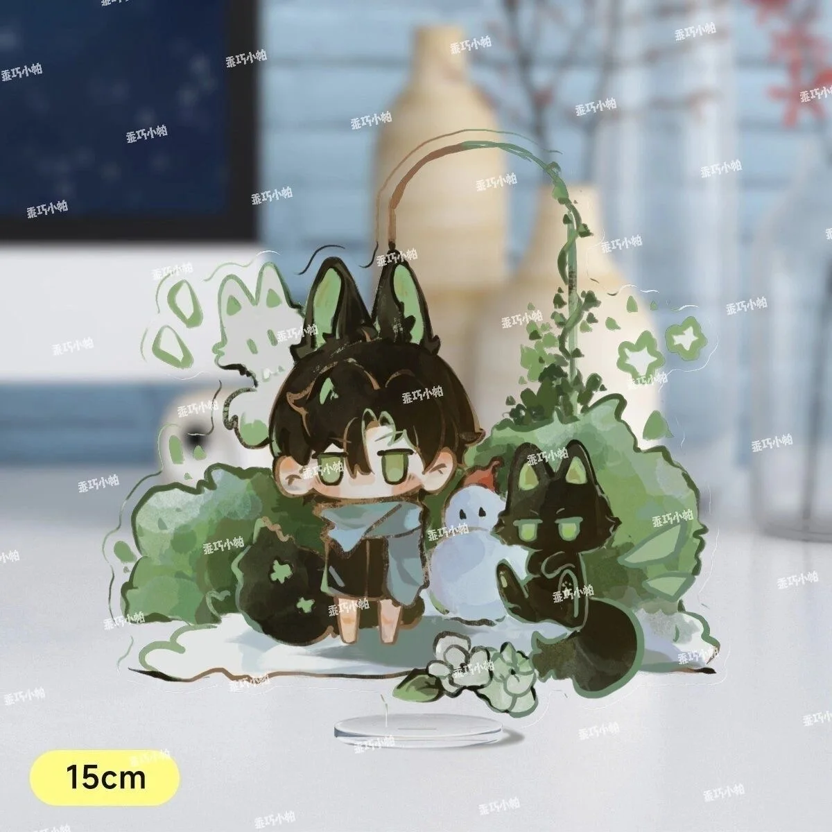 新しい自家製の愛とディープスペース Zayne ハイビューティー アクリル デスクトップ オーナメント、プラーク ギフト、ギフトに不可欠