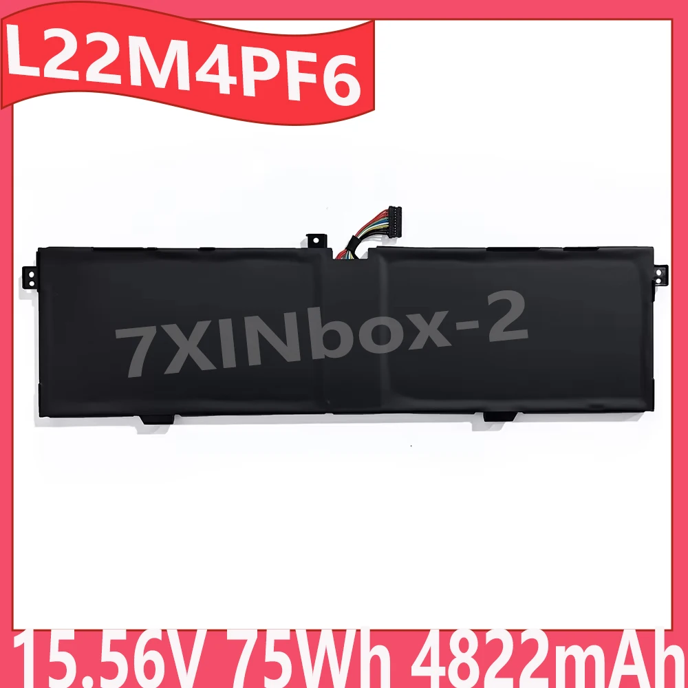 

L22M4PF6 15.56V 75Wh 4822mAh Battery For Lenovo Yoga Pro 9 14IRP8 Slim Pro 9 14IRP8 series L22C4PF6 free tools