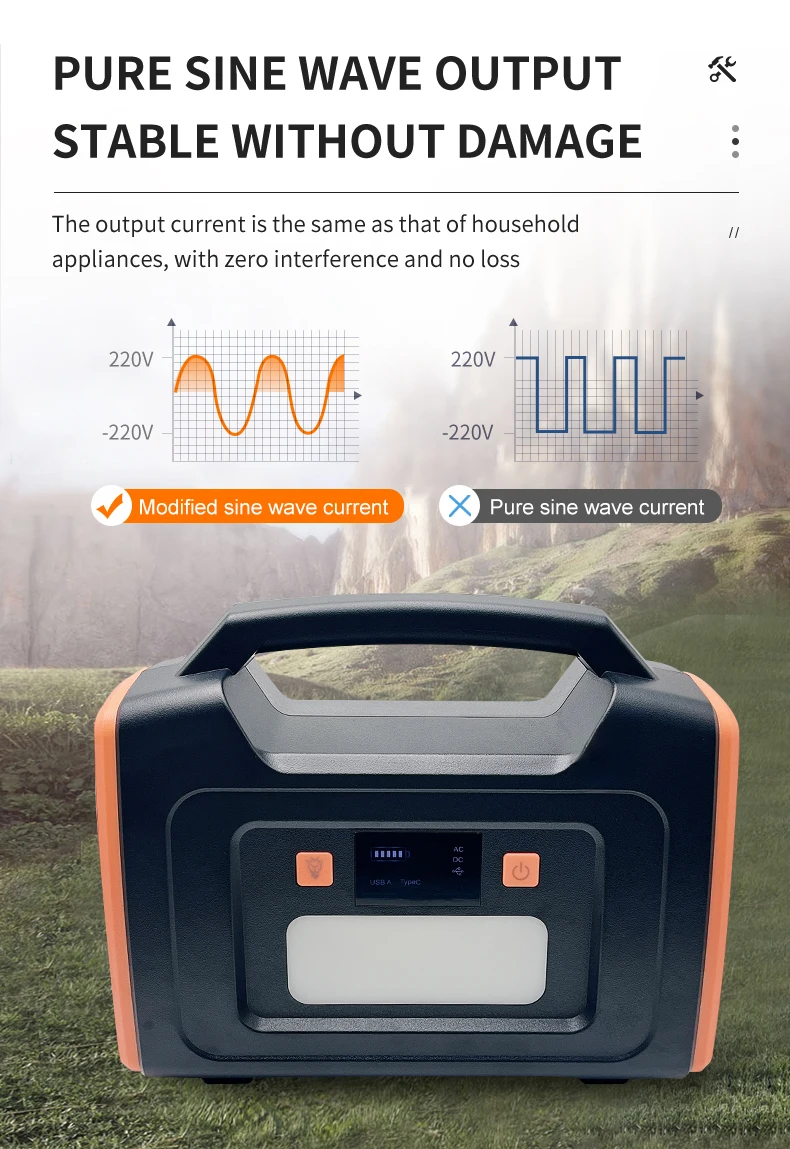 Portable 200W Power Station With Lithium-Ion Batteries 200-Watt Solar Generator For Camping And Traveling Flashlight Included