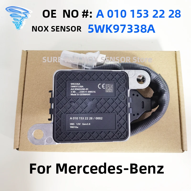 5WK97338A A0101532228 a0101532228 NO xsensor Nitrogen Oxygen Sensor For Mercedes Benz For Detroit DD13 DD15 DD16 Freightliner Ca