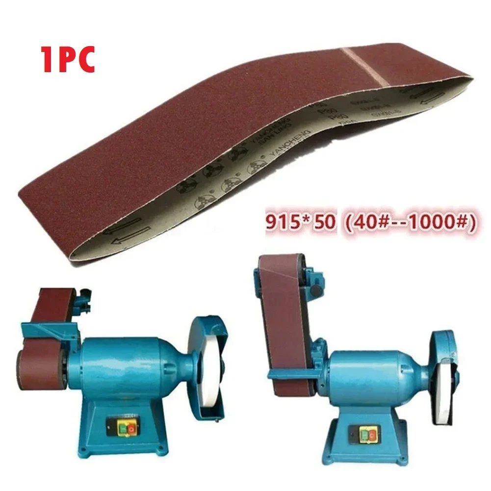 50*915Mm Bền Chà Nhám Thắt Lưng 40-1000Grit Dây Vải Sanders Vải Poly Lưng Cho Đồ Nội Thất Phần Cứng Trang Trí Đánh Bóng