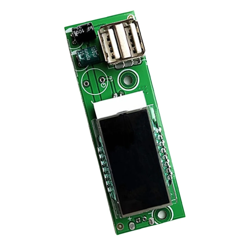 ABAE-Acid แบตเตอรี่ลิเธียมโวลต์มิเตอร์แบตเตอรี่เครื่องทดสอบความจุ LCD เครื่องทดสอบแรงดันไฟฟ้าแบบดิจิตอลโมดูล USB ตัวบ่งชี้ระดับแบตเตอรี่