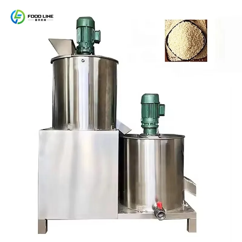 Customized Multifunctional Sesame Cleaning And Peeling Machine For Black Sesame And Peanut Skin Removing Processing