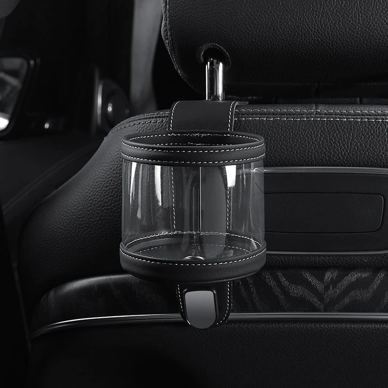 Car Multi-Functional Half Inclusive Cup Hooks Backrest Storage Circular Cups Suitable For Seat Backrests Rear Cup Holders