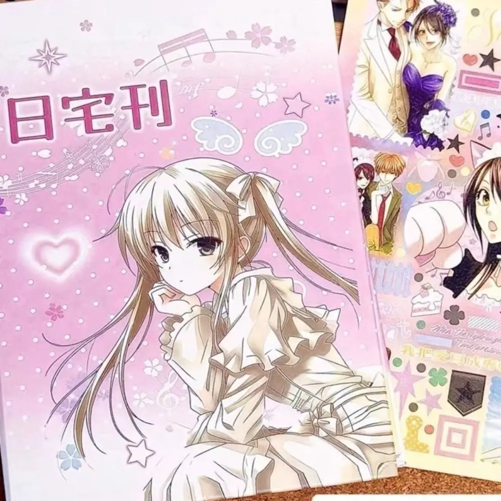 

New Japanese Style Sticker Book DIY Pink Diary Sticker Gift Cartoon Scrapbook Sticker Stationery Supplies