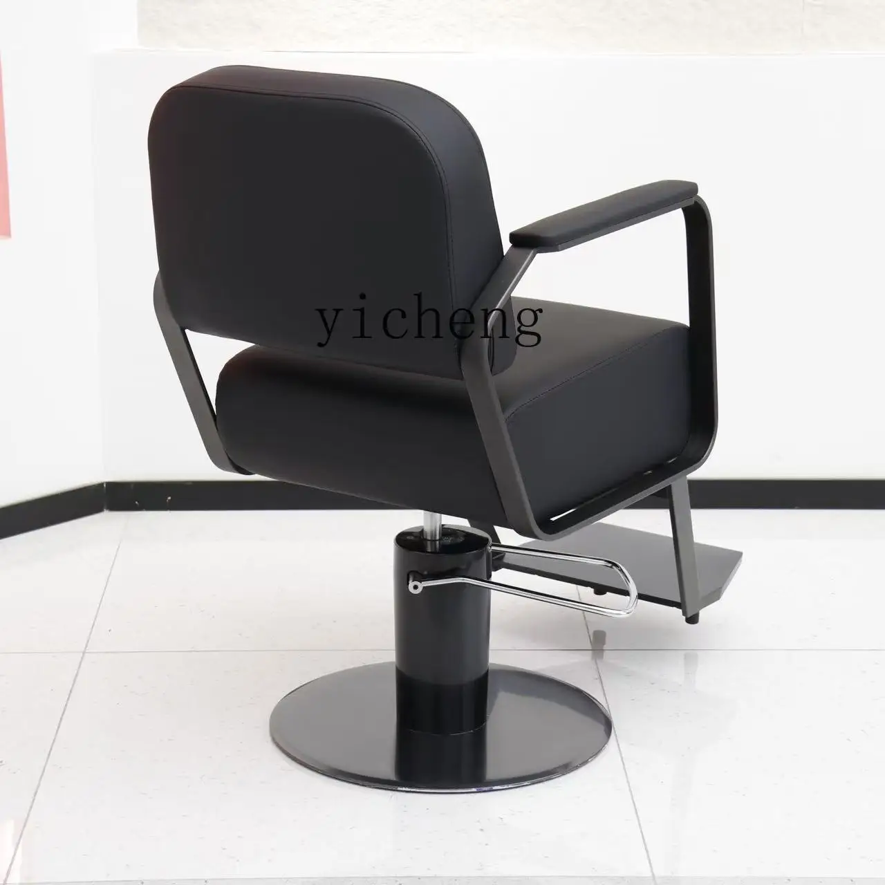 b12 Chair for Hair Salon Use, Rotatable and Adjustable Height