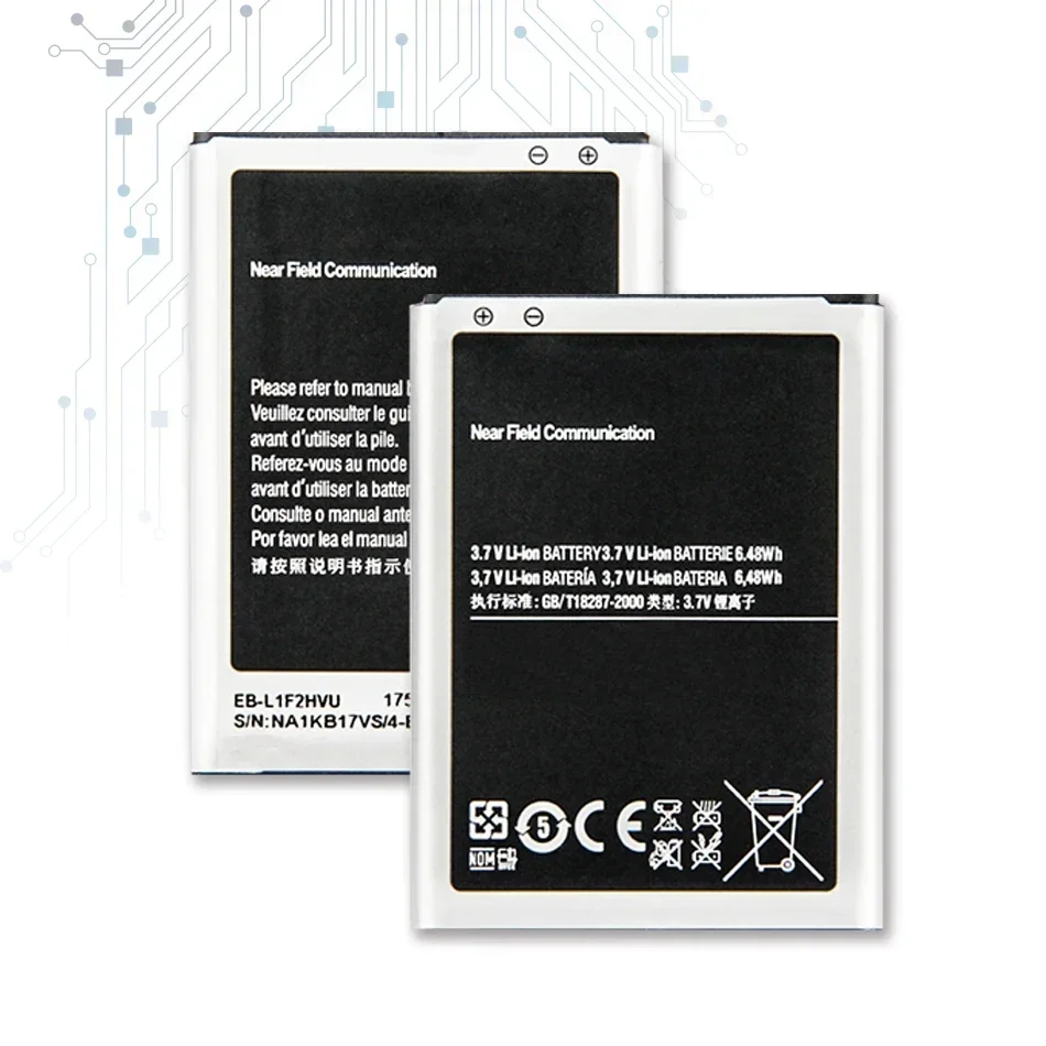 EB-L1F2HVU Replacement Battery for Samsung Galaxy for Nexus I9250 I515 I557, 1750mAh