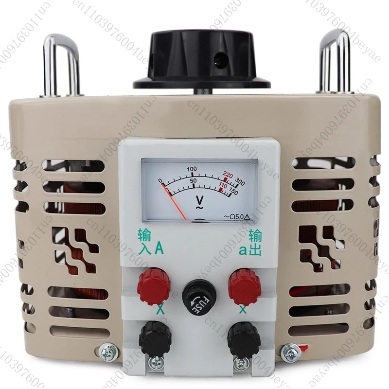 

TDGC2-2KVA voltage regulator single-phase 220V voltage regulating transformer 0-250