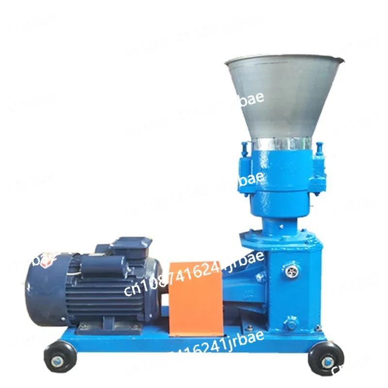 KL-150 Electric Poultry Chicken Feeds Grass Pellet Making Machine Diesel Cattle Pelletizer Machine For Home Use Farm