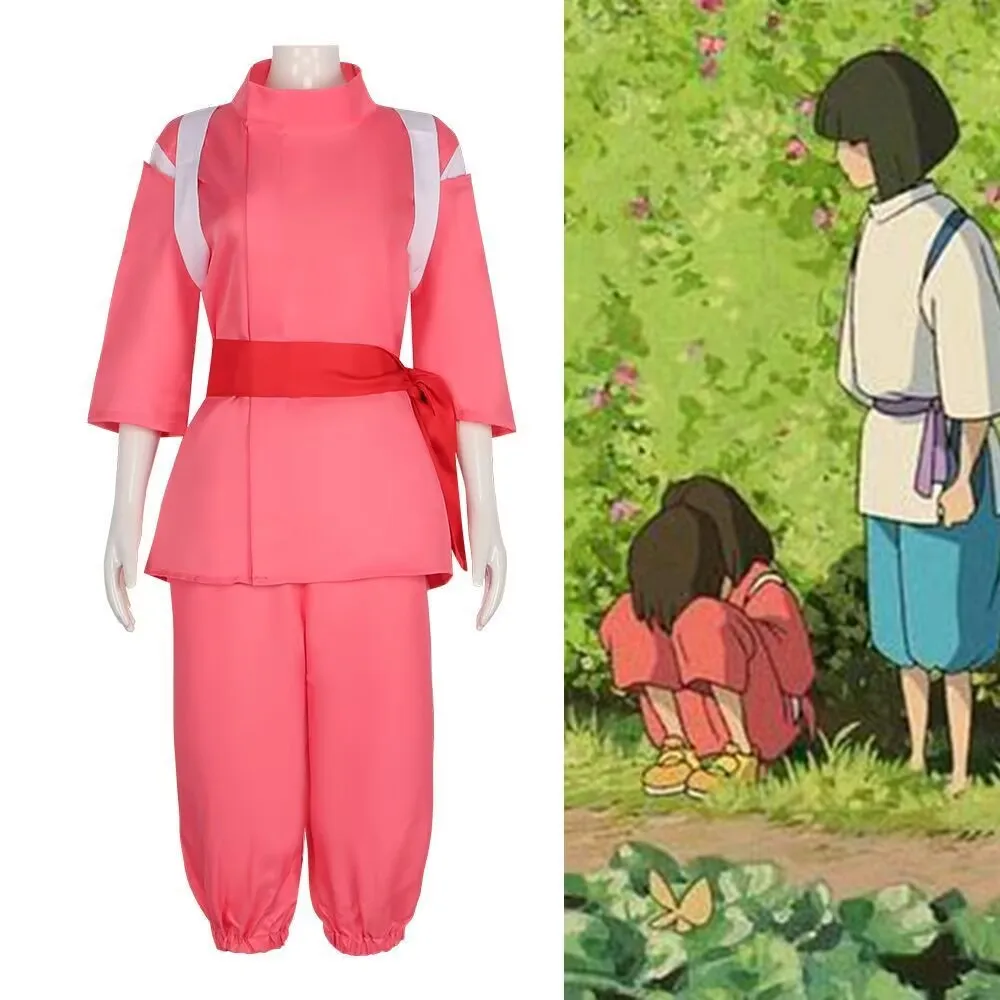 

Spirited Cosplay Nigihayami Kohakunushi Ogino Chihiro Away Costume Performance Uniform Suit Halloween Party Clothing