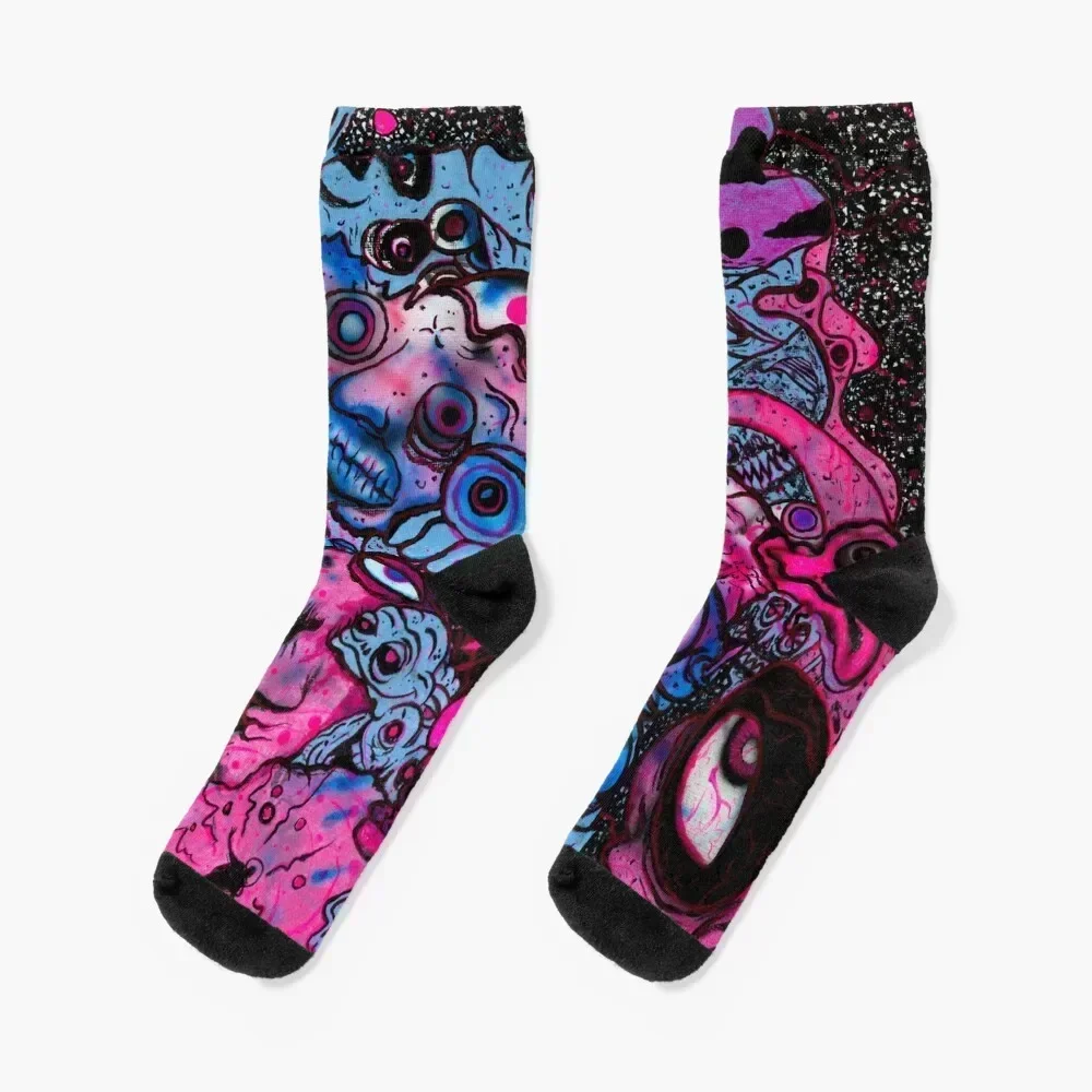 

Spaces Blues Socks Lots sport kids gift Socks For Girls Men's