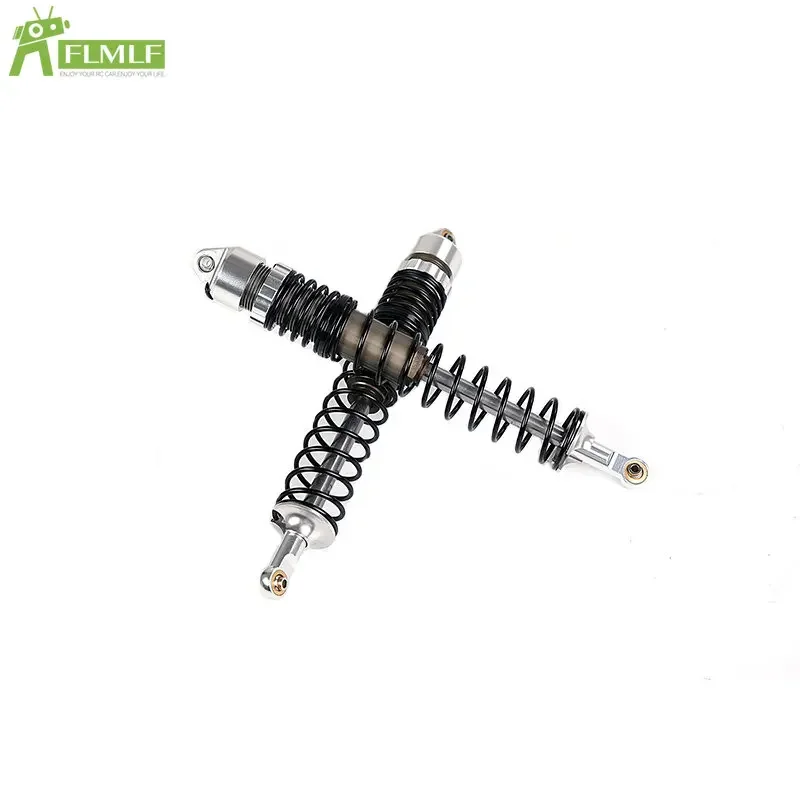 Alloy CNC Front or Rear Upgraded 10mm Shock Absorber Kit Fit for 1/5 HPI ROFUN BAHA ROVAN KM BAJA-MAX Rc Car Toys Games Parts