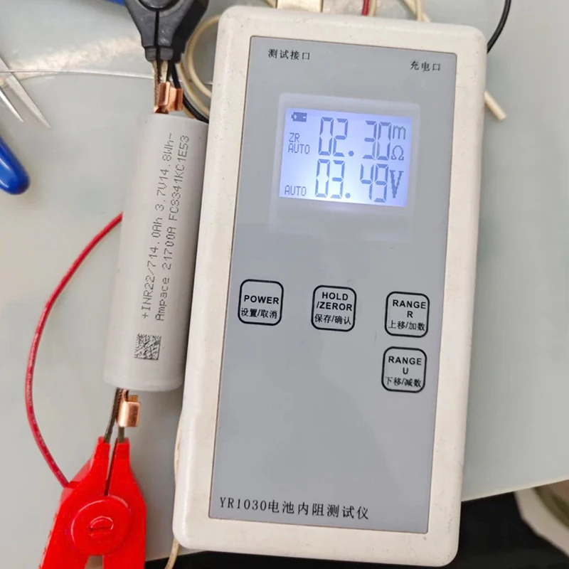 Original Ampace 21700 JP40 3,7 V 4000mah 45A batería 21700A celda recargable 140A descarga máxima Pluse baja resistencia pestaña completa