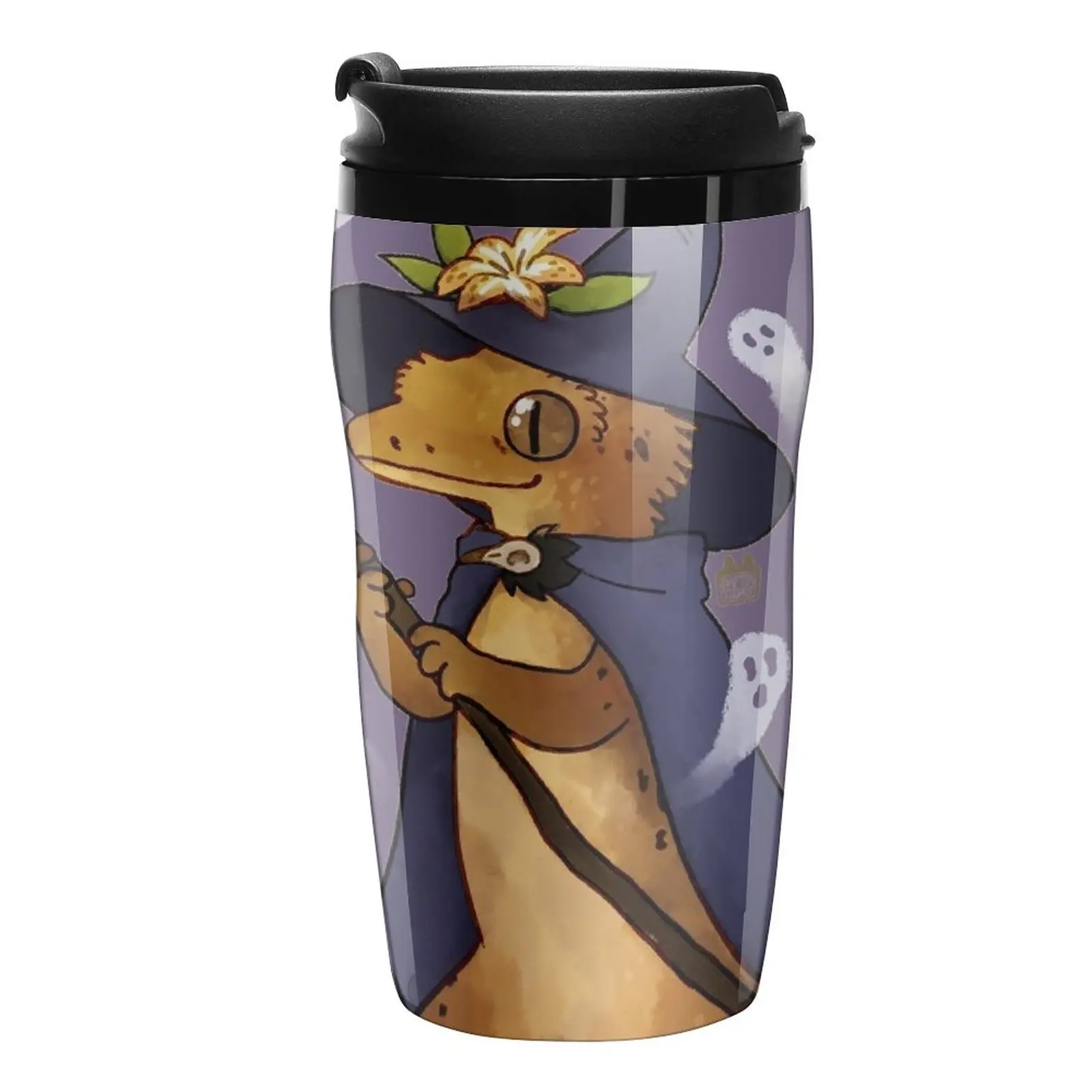 

New crested gecko: Bugsly Travel Coffee Mug Thermal Glass For Coffee Thermal Coffee Bottle Coffee Accessories