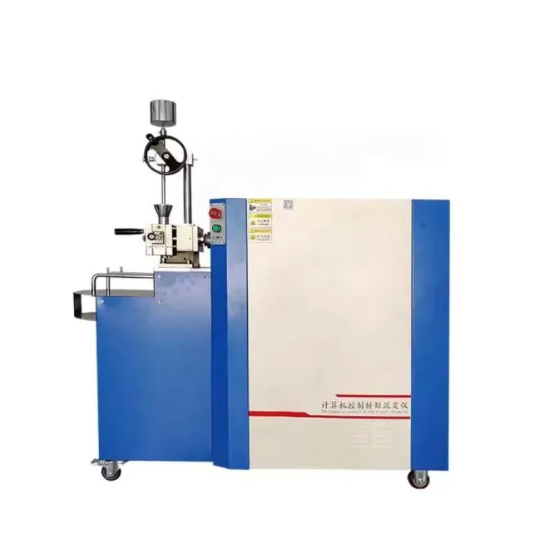 Computer Controlled Rubber Torque Rheometer Laboratory Mixer Torque Rheometer Rubber and Plastic Testing Polymer