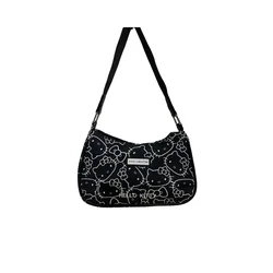 Sanurgente Hellokitty-Sac messager imprimé à une épaule pour filles, sac sous les bras, tendance, assressenti, Kt Cat SR, senior, nouveau, 2024