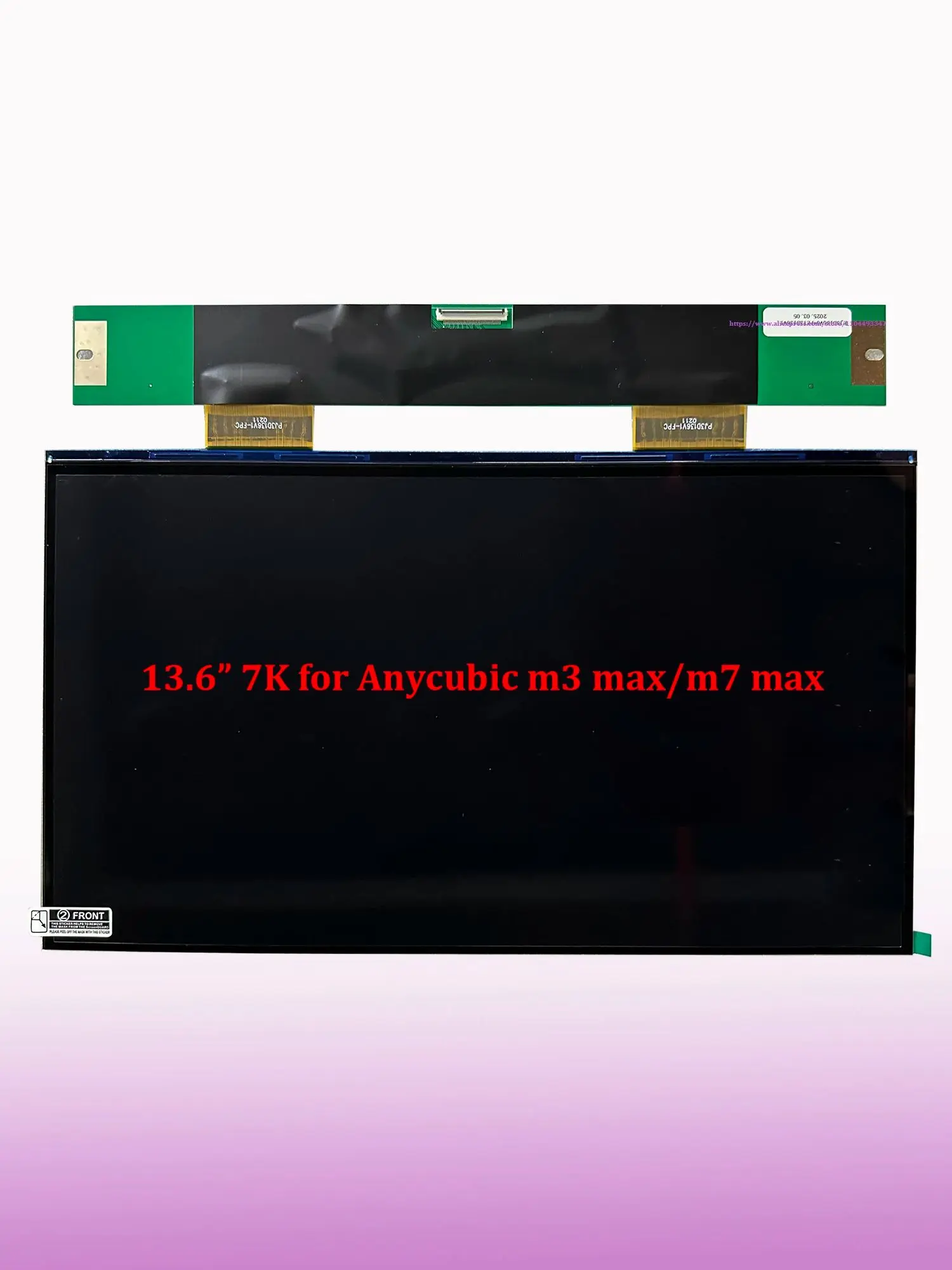 13.6” 7K monochrome lcd for Anycubic m3 max/m7 max 3D printer screen spare part component display