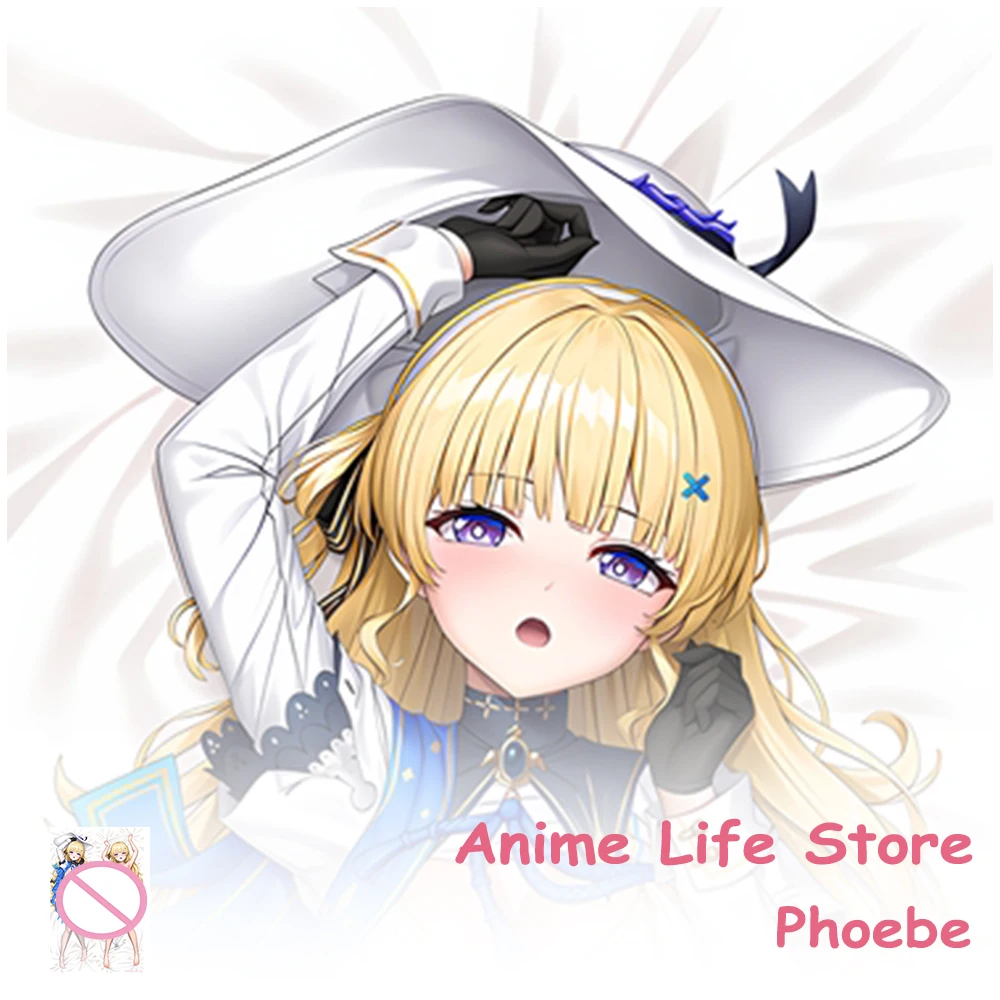 Game Wuthering Waves Phoebe Body Dakimakura Pillow Cover Anime Double-Sided Print Pillowcase Hugging Otaku Gifts Cushion Covers