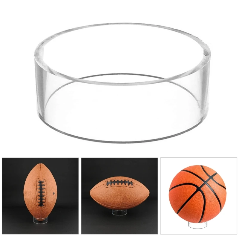 

Acrylic Display Stand Balls Pedestal Soccer Display Base Basketball Stand Holder Football Stand Basketball Soccer Stand 69HD