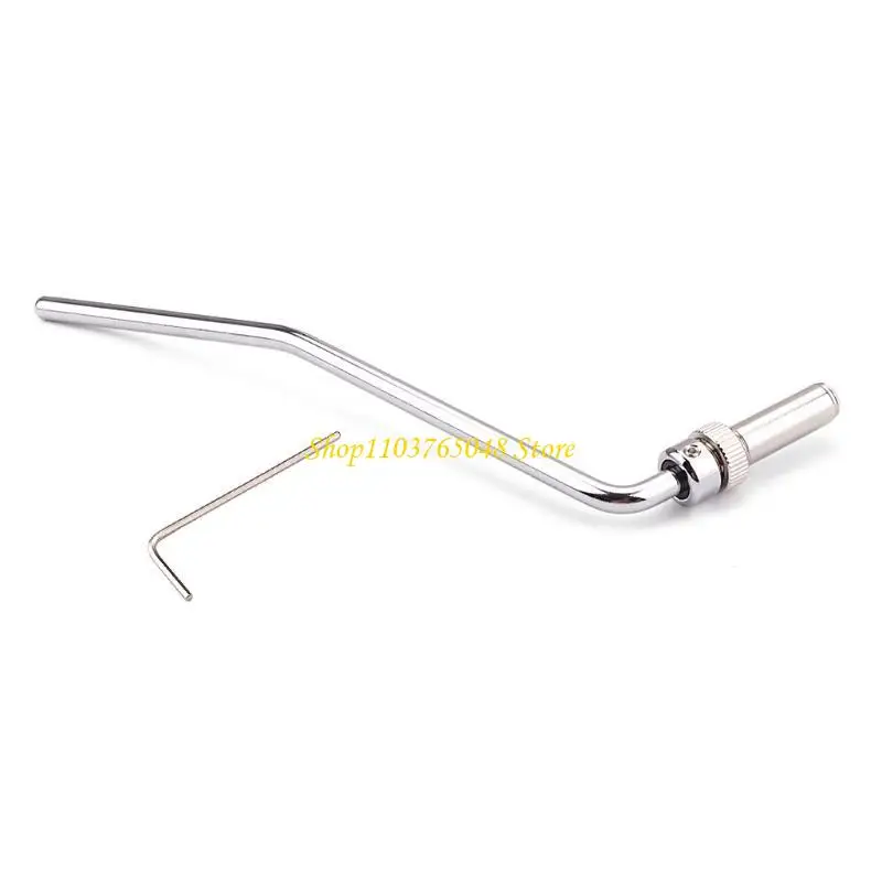 R53E Direct Insertion Electric Guitar Tremolo Arm Socket Guitar Parts Replacements Chrome Electric Guitar Repair Parts