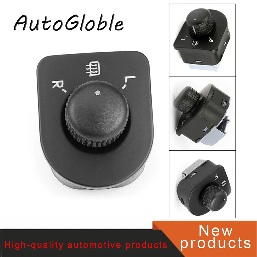 New Car Auto Side Mirror Switch Knob Heat Control for VW Beetle Passat B5 Bora Golf 4 Jetta MK4 1J1959565F