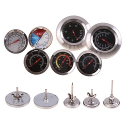 Stainless Steel BBQ Smoker Grill Thermometer Temperature Gauge 50-800 Degrees Fahrenheit 10-400/50-350/50-500 Degrees Celsius