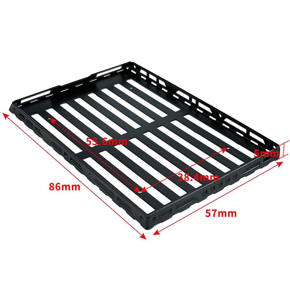 Bagażnik dachowy MIBIDAO do 1/24 Kyosho MINI-Z 4×4 JEEP Wrangler Unlimited Rubicon RC Crawler Car Upgrade Parts