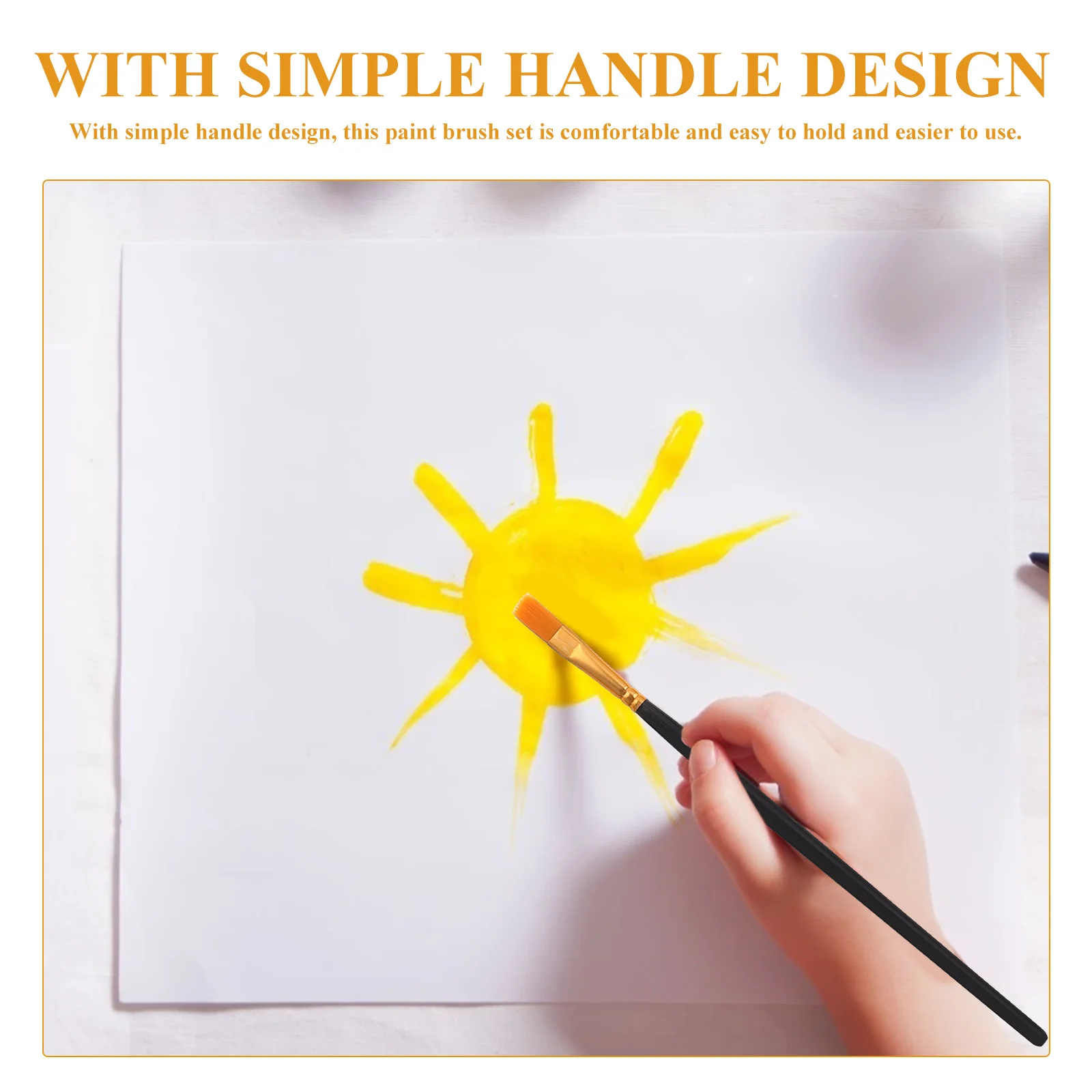 

1 Set Paint Brush Set Oil Painting Pen Watercolor Brush Art Painting Tools For Acrylic Gouache Body Face Nail Craft Drawing Kids