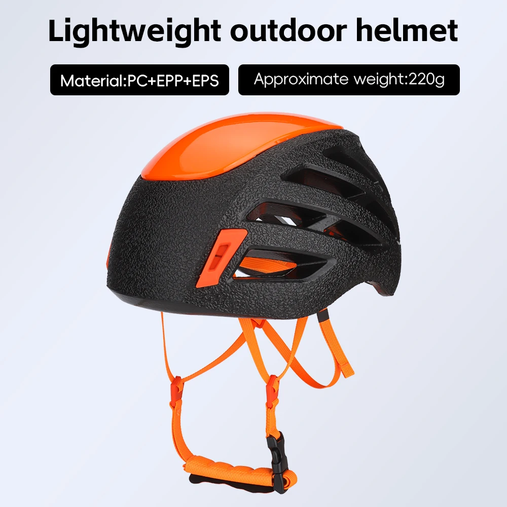 Outdoor Activity Protective Helmet, Mountaineering & Climbing Helmet, Zipline & Caving Safety Helmet,Rescue Safety Gear
