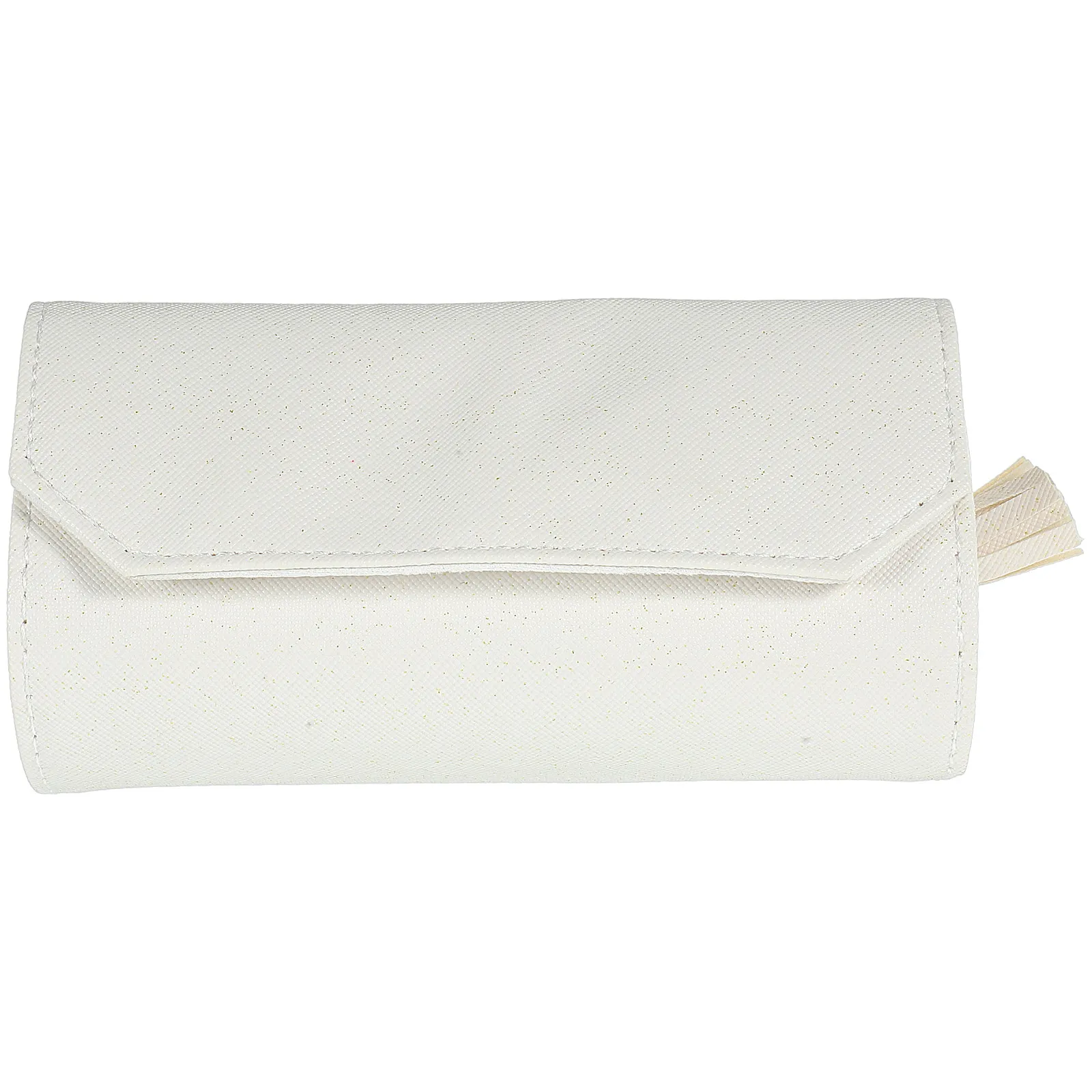 

Portable Jewelry Storage Bag Lint Foldable Roll Travel Organizer Large Capacity Jewelry Roll Bag for Necklaces Rings