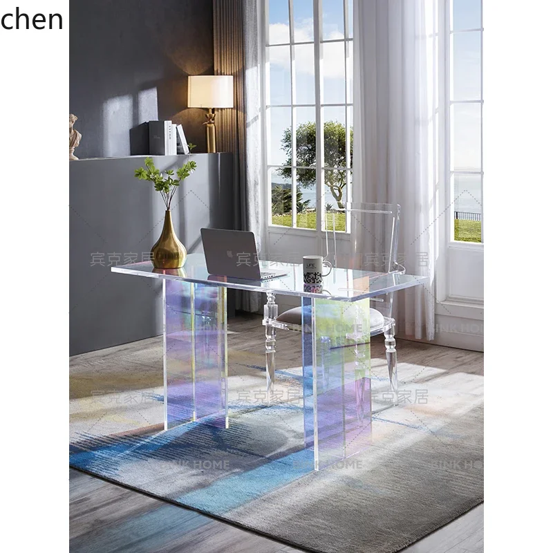 acrylic colorful bar table coffee shop clothing store Nakajima modern minimalist desk