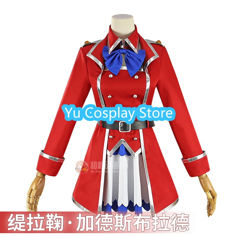 Terakomari Gandesblood Viruheizu Cosplay Costume Women Cute Party Suit Halloween Carnival Uniforms Anime Clothing Custom Made