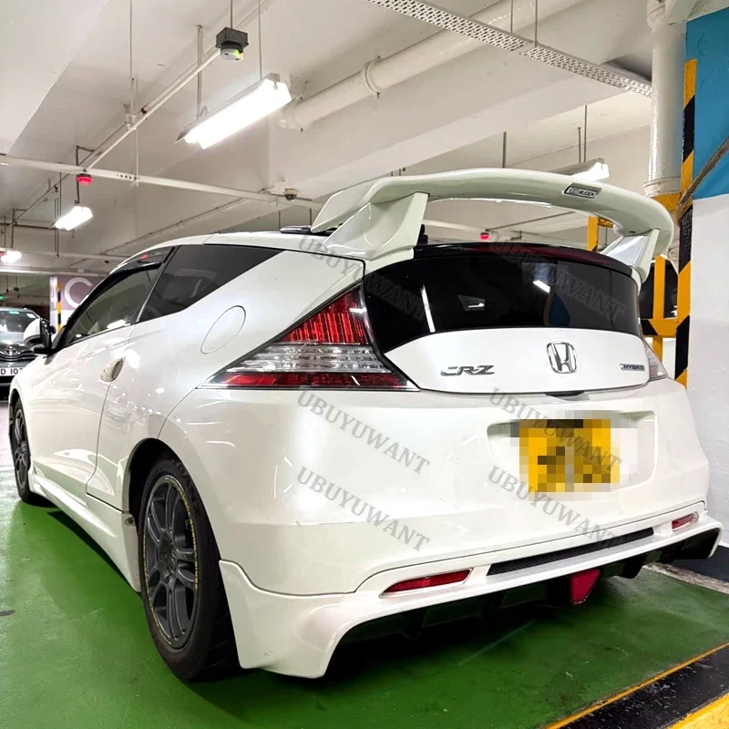 Rear Spoiler For Honda CRZ CR-Z ZF1 MU Style 2011-2015 Glossy Black Rear Trunk Lip Cap Wing