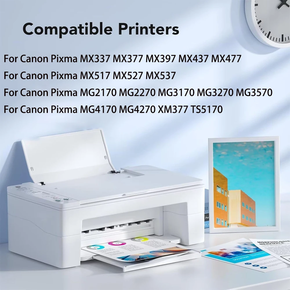 For Canon PG740 740XL CL741 741XL Compatible ink Cartridge for Canon Pixma MG3270, MX377, MX397, MX437, MX457 Inkjet printer