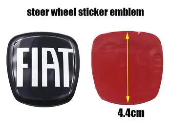 1個3D 44mm壓克力方向盤標誌貼紙,適用於菲亞特Abarth車型,汽車方向盤貼紙,汽車內裝標誌,汽車配件 10 最佳銷售 阿巴斯配件 - №2
