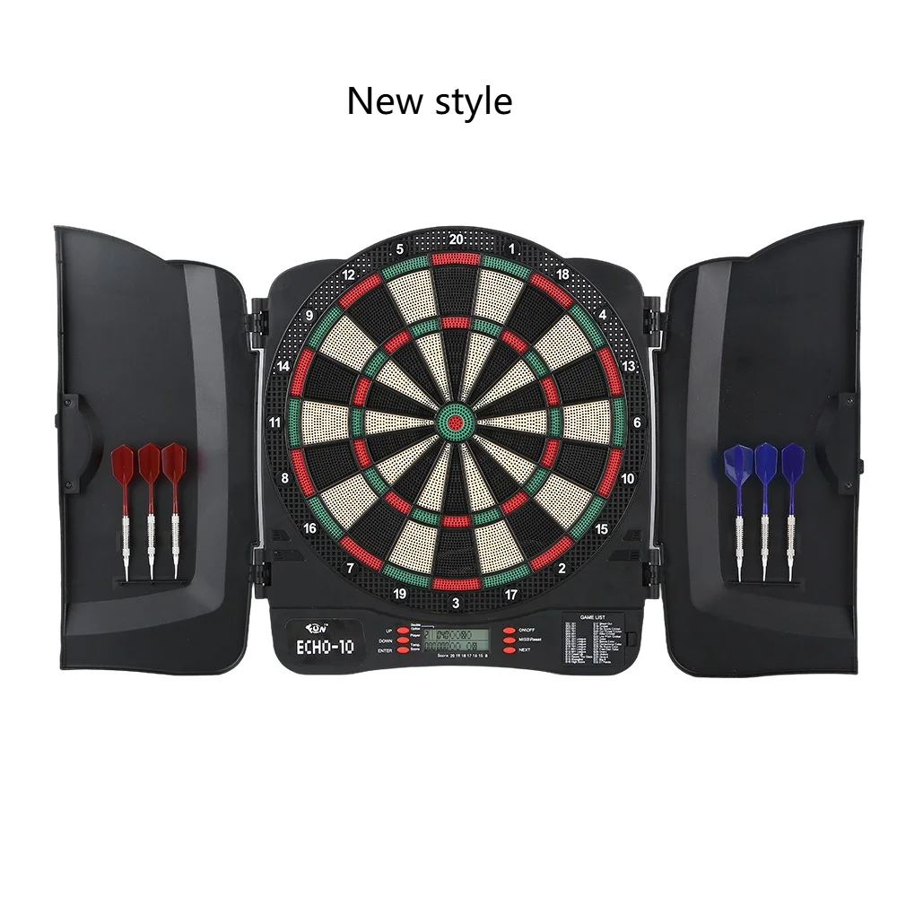 

Dart Board, Electronic with Light, for 1-8 Players Multi-Game Set, Indoor Interactive Game for Family Entertainment Fun