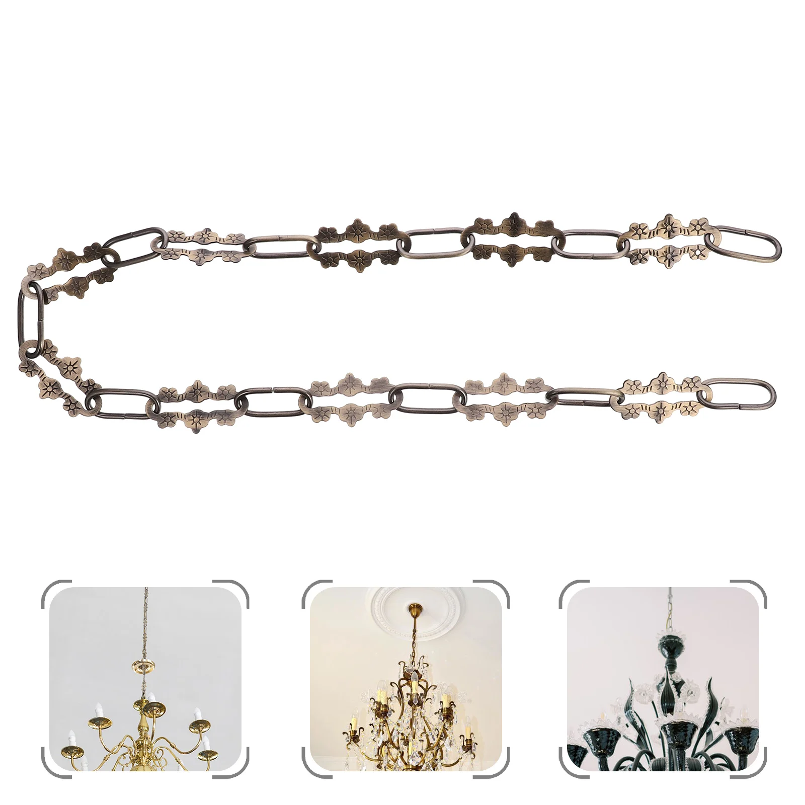 

Decorative Lamp Craft Heavy Duty Lighting Chain Adjustable Pendant Light Chain For Ceiling Lamp Hanging Home Party