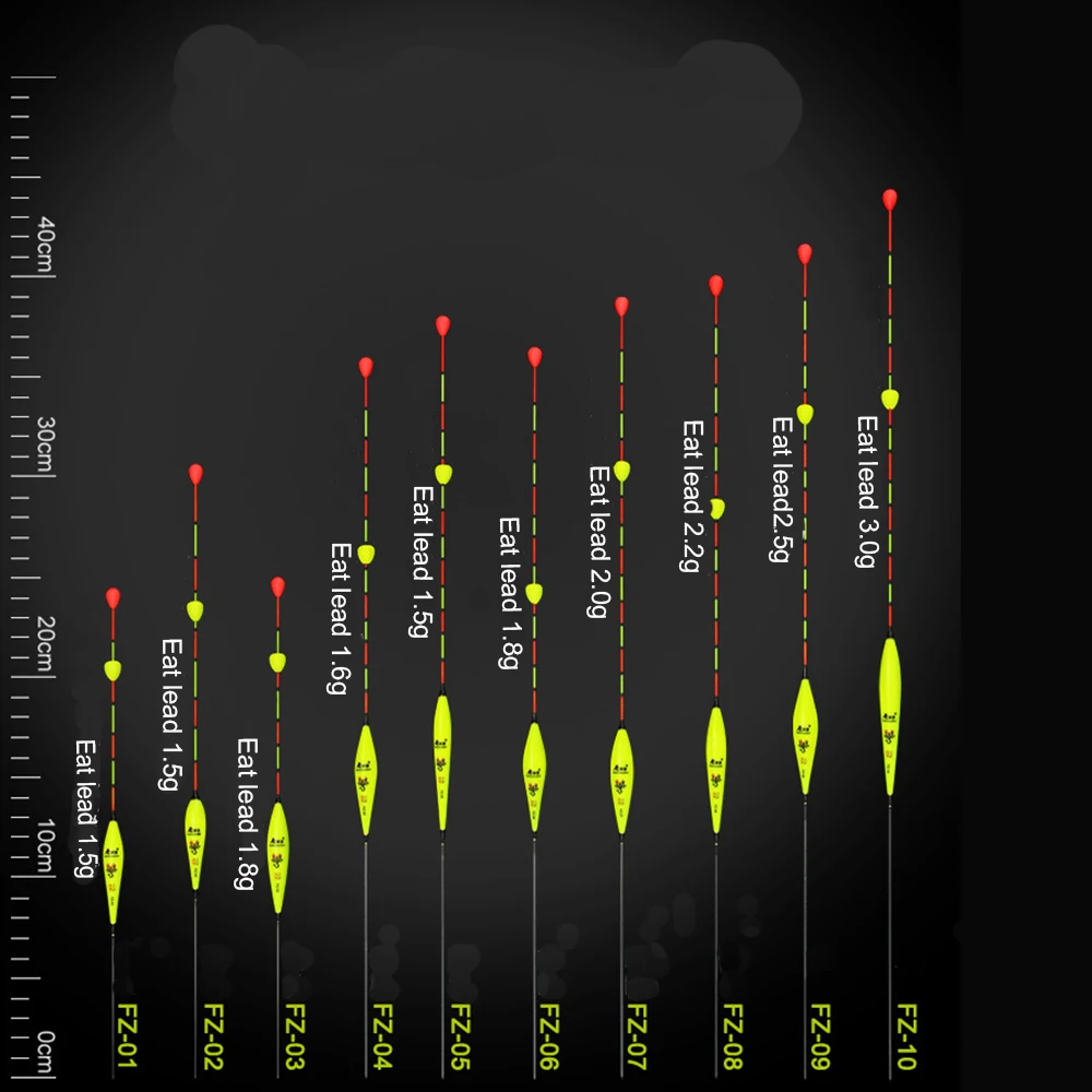 عوامة جديدة سترايك بذيل طويل يطفو بوبرز مؤشر خرز لافت للنظر عوامة صيد #6