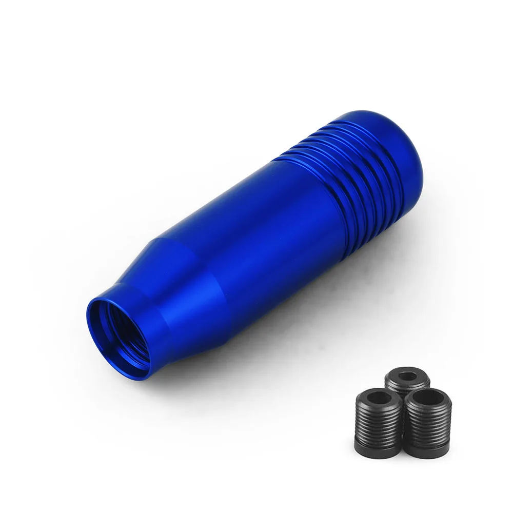 8,5 cm auto ctylish pookknop stok handgeschakelde universele auto aluminium verlengde versnellingspook versnellingskopknop