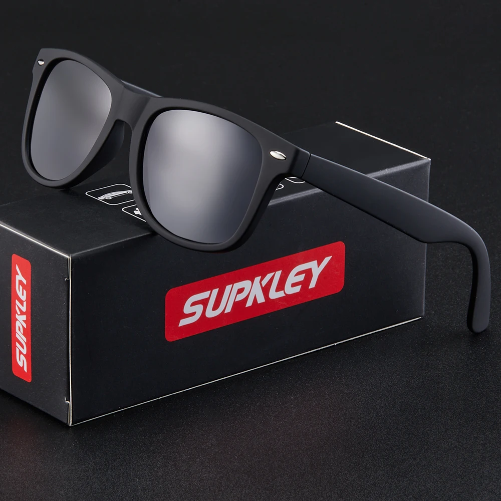 

Поляризованные солнцезащитные очки SUPKLEY Leisure в стиле ретро, защита от ультрафиолета, вождение отпуска, снижение бликов