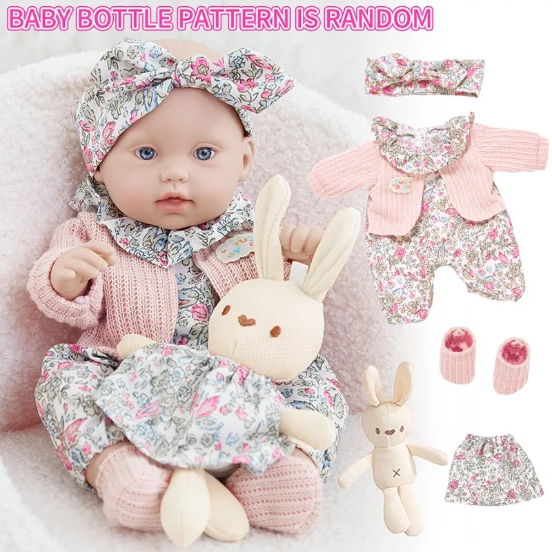 30 ซม./12 นิ้ว Reborn ตุ๊กตากันน้ําไวนิล Bebe ตุ๊กตาเสื้อผ้าเหมือนจริงตุ๊กตาของเล่นเด็กของขวัญ