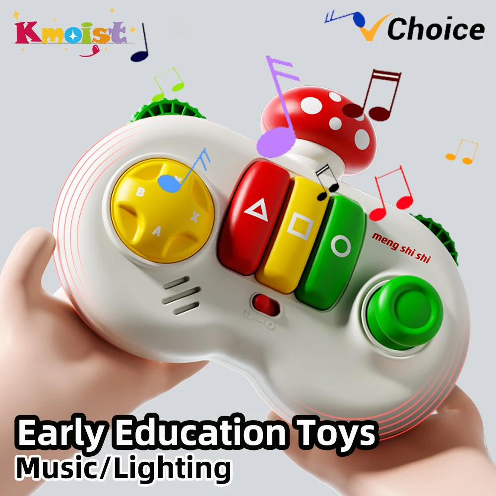 

Multi-functional baby puzzle simulation game controller learning machine finger piano toy