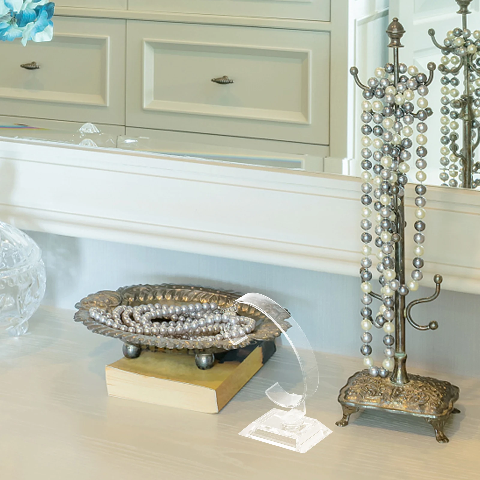 

8 шт. C-тип подставка для часов держатель дисплея пластиковый держатель для часов органайзер для ювелирных изделий