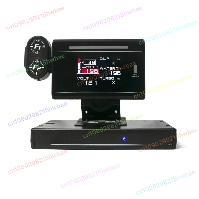 

10 in 1 for OBD2 Gauge Turbo Boost RPM Oil Temp Water Temp Pressure Vacuum Car Digital Display Meter