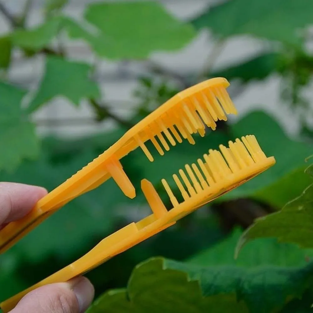 2Pcs Handheld Grape Thinner Comb Ergonomic Grip Precise Trimming Vine Bud Comb Efficient Plastic Grape Flower Thinning Tool