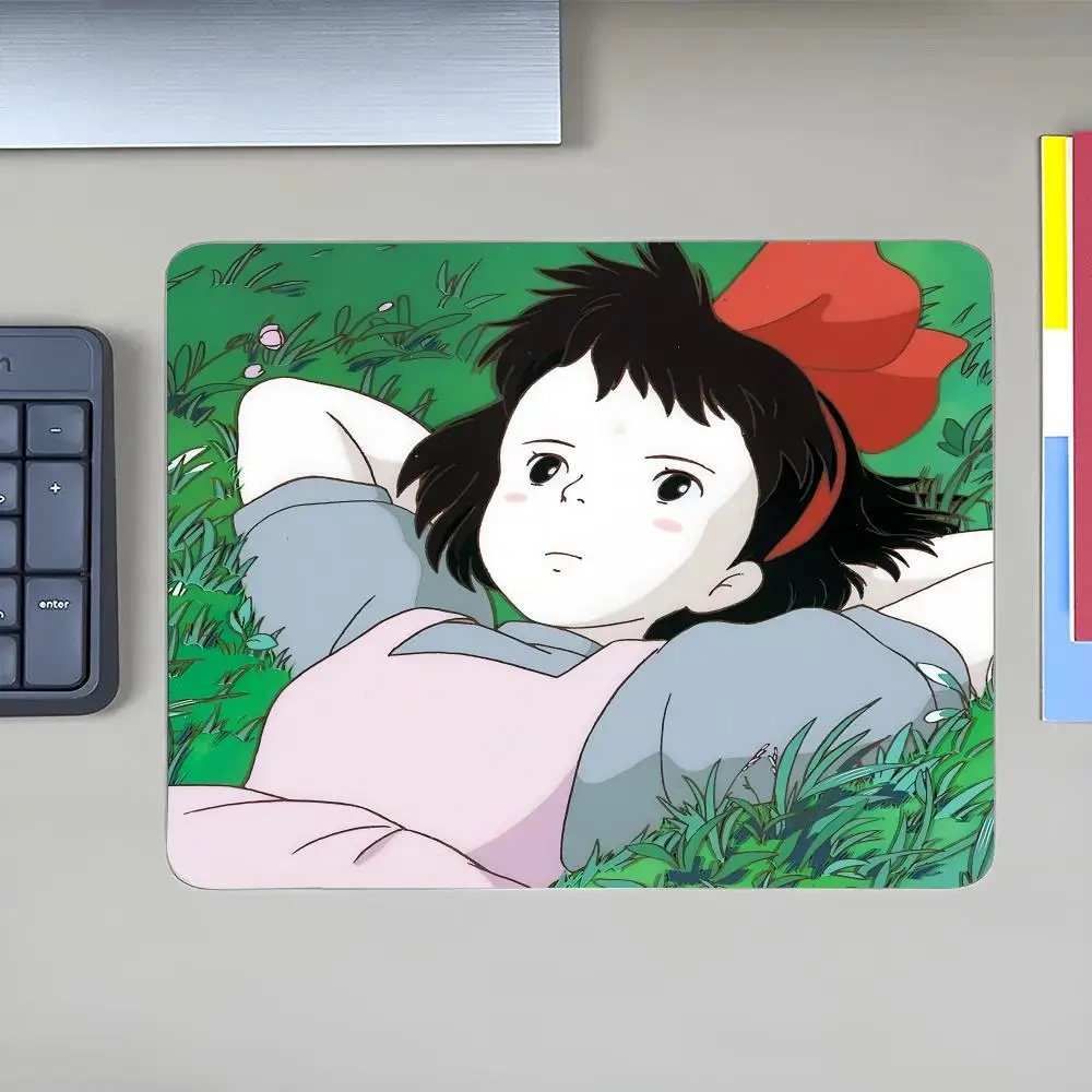 Anime For K-Kiki D-Delivery S-Service MINISO Mouse Pad Anime Game Mouse Pad High Quality Small Desk Pad Rubber Laptop Desk Pad