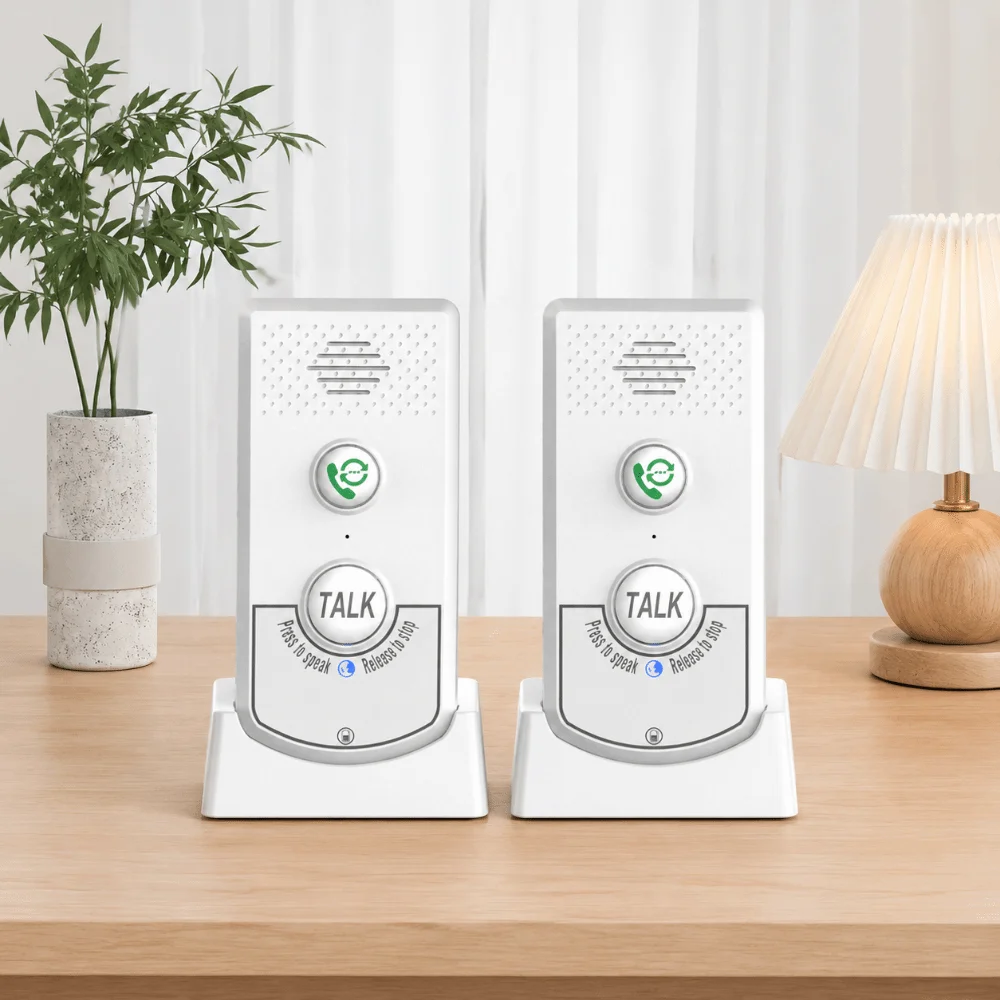 Long Distance Wireless Intercom Wireless Connect One Button Call Two-way Talk Bell Two-way Audio Voice Communication